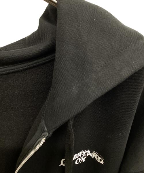 OY（オーワイ）OY (オーワイ) SKETCH ODOLLY HOODIE ZIP UP ブラック サイズ:2の古着・服飾アイテム