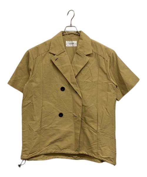 machatt（マチャット）machatt (マチャット) グログラントレンチジャケット ベージュ サイズ:Freeの古着・服飾アイテム