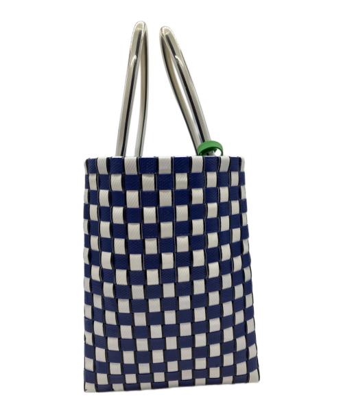 MARNI（マルニ）MARNI (マルニ) ピクニックバッグ ネイビーの古着・服飾アイテム