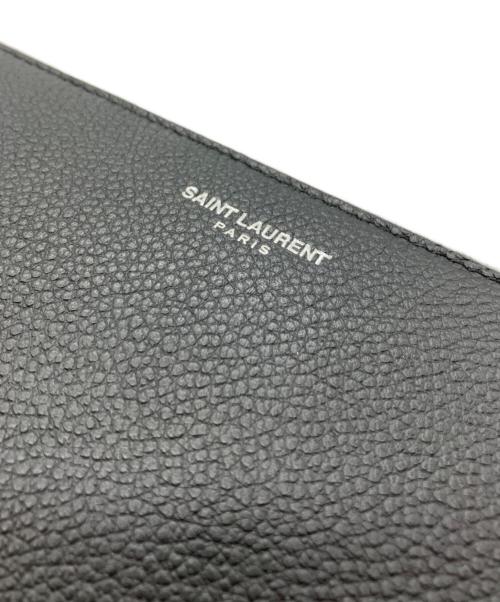 Saint Laurent Paris（サンローランパリ）Saint Laurent Paris (サンローランパリ) 長財布 ブラックの古着・服飾アイテム