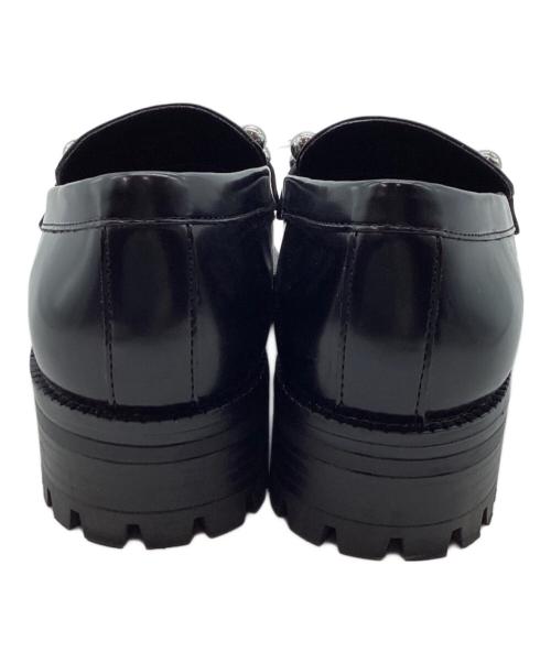 ZARA（ザラ）ZARA (ザラ) トラックソールローファー ブラック サイズ:35の古着・服飾アイテム