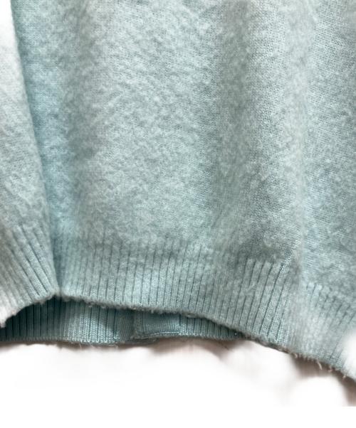 ROUTINE（ルーティン）ROUTINE (ルーティン) シャギーウールカーディガン ブルー サイズ:Fの古着・服飾アイテム