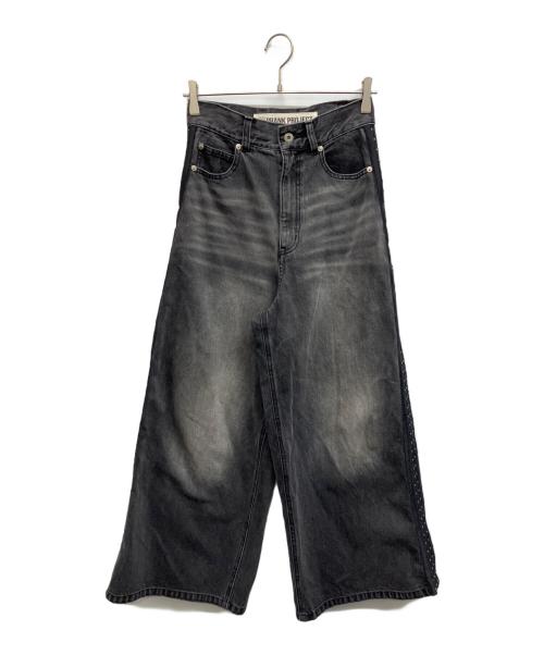 PRANK PROJECT（プランクプロジェクト）PRANK PROJECT (プランクプロジェクト) Side Hook Denim ブラック サイズ:36の古着・服飾アイテム