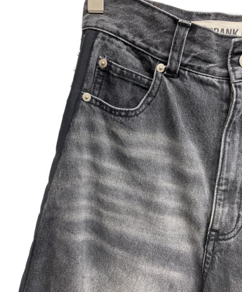 PRANK PROJECT（プランクプロジェクト）PRANK PROJECT (プランクプロジェクト) Side Hook Denim ブラック サイズ:36の古着・服飾アイテム