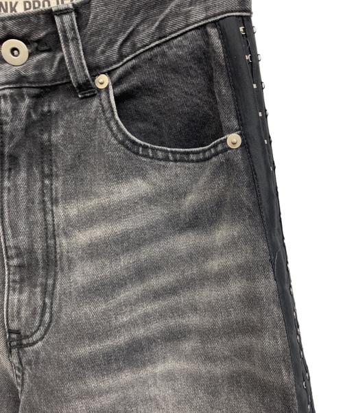PRANK PROJECT（プランクプロジェクト）PRANK PROJECT (プランクプロジェクト) Side Hook Denim ブラック サイズ:36の古着・服飾アイテム