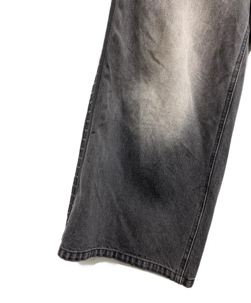 PRANK PROJECT（プランクプロジェクト）PRANK PROJECT (プランクプロジェクト) Side Hook Denim ブラック サイズ:36の古着・服飾アイテム
