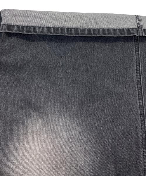 PRANK PROJECT（プランクプロジェクト）PRANK PROJECT (プランクプロジェクト) Side Hook Denim ブラック サイズ:36の古着・服飾アイテム