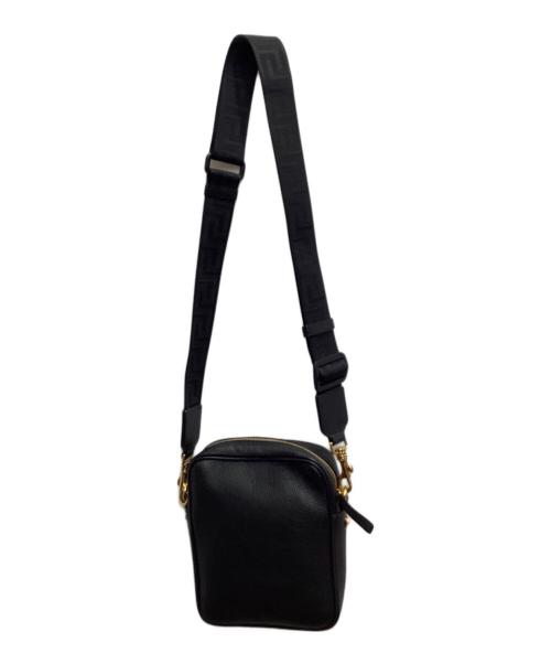 VERSACE（ヴェルサーチェ）VERSACE (ヴェルサーチェ) メデューサショルダーバッグ ブラックの古着・服飾アイテム