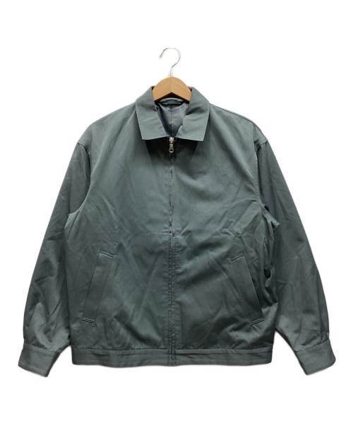 ABAHOUSE（アバハウス）ABAHOUSE (アバハウス) ボクシーシルエット ジップブルゾン グレー サイズ:44の古着・服飾アイテム