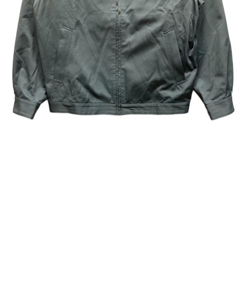 ABAHOUSE（アバハウス）ABAHOUSE (アバハウス) ボクシーシルエット ジップブルゾン グレー サイズ:44の古着・服飾アイテム