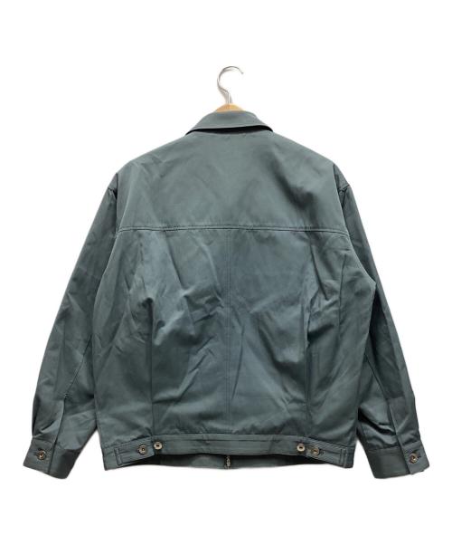 ABAHOUSE（アバハウス）ABAHOUSE (アバハウス) ボクシーシルエット ジップブルゾン グレー サイズ:44の古着・服飾アイテム