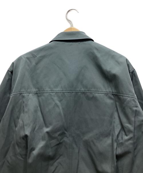 ABAHOUSE（アバハウス）ABAHOUSE (アバハウス) ボクシーシルエット ジップブルゾン グレー サイズ:44の古着・服飾アイテム