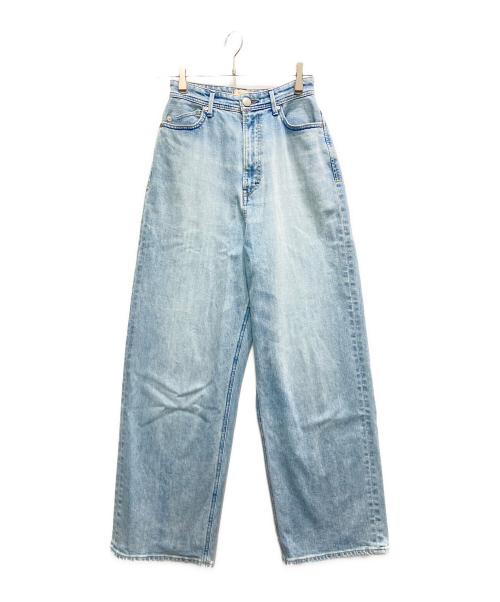 YANUK（ヤヌーク）YANUK (ヤヌーク) ルーズストレート JOAN インディゴ サイズ:24の古着・服飾アイテム