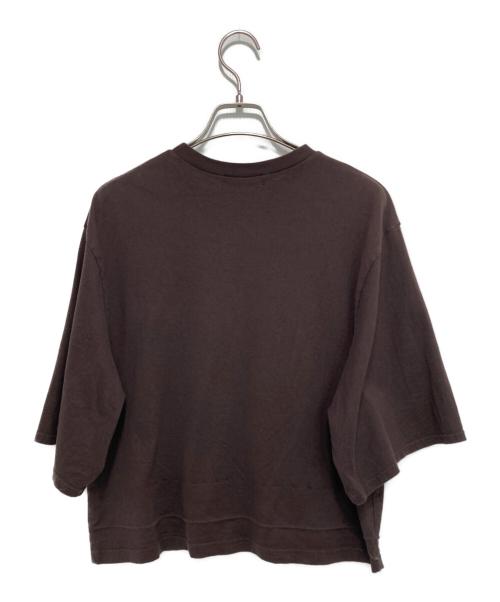 UNDERCOVER（アンダーカバー）UNDERCOVER (アンダーカバー) ハートプリントTシャツ ブラウン サイズ:2の古着・服飾アイテム