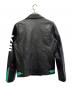 RADIO EVA (ラヂオエヴァ) RADIO EVA　XIII Leather Riders Jacket ブラック サイズ:L：20000円