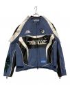 ）の古着「レーシングジャケット」｜ブルー