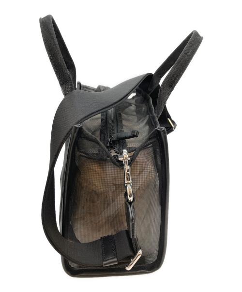 MARC JACOBS（マークジェイコブス）MARC JACOBS (マークジェイコブス) Mesh THE TOTE BAG ブラックの古着・服飾アイテム