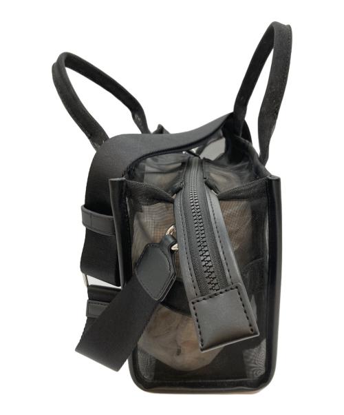 MARC JACOBS（マークジェイコブス）MARC JACOBS (マークジェイコブス) Mesh THE TOTE BAG ブラックの古着・服飾アイテム