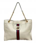 GUCCIグッチ）の古着「トートバッグ」｜ホワイト