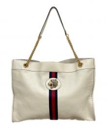 GUCCI（グッチ）の古着「トートバッグ」｜ホワイト