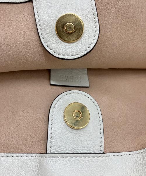 GUCCI（グッチ）GUCCI (グッチ) トートバッグ ホワイトの古着・服飾アイテム