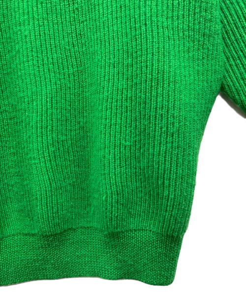 BALENCIAGA（バレンシアガ）BALENCIAGA (バレンシアガ) タートルネックニット グリーン サイズ:XSの古着・服飾アイテム