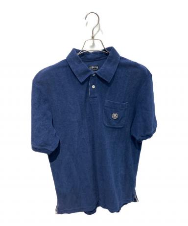 中古・古着通販】stussy (ステューシー) リンクロゴパイルポロシャツ