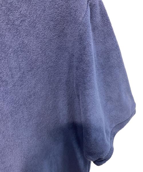 stussy（ステューシー）stussy (ステューシー) リンクロゴパイルポロシャツ ネイビー サイズ:Lの古着・服飾アイテム