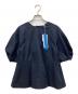 LANVIN en Bleu（ランバンオンブルー）の古着「バックリボンブラウス」｜ネイビー