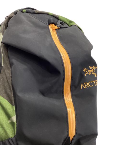 ARC'TERYX（アークテリクス）ARC'TERYX (アークテリクス) BEAMS (ビームス) ARRO 22　リュック ブラック×グリーンの古着・服飾アイテム