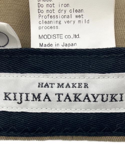 kijima takayuki（キジマタカユキ）KIJIMA TAKAYUKI (キジマタカユキ) UNITED ARROWS (ユナイテッドアローズ) 6PANEL CAP ベージュの古着・服飾アイテム