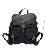 PRADAプラダ）の古着「ナイロンリュック」｜ブラック