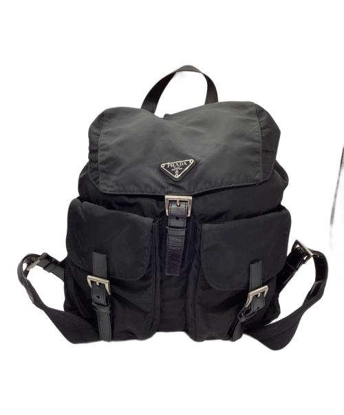 PRADA（プラダ）PRADA (プラダ) ナイロンリュック ブラックの古着・服飾アイテム