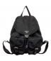 PRADA (プラダ) ナイロンリュック ブラック：45000円
