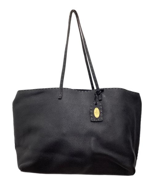FENDI（フェンディ）FENDI (フェンディ) トートバッグ セレリア ブラックの古着・服飾アイテム