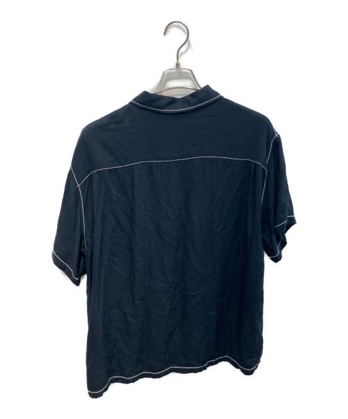 stussy（ステューシー）stussy (ステューシー) Contrast Pick Stitched　1110235 ネイビー サイズ:Lの古着・服飾アイテム