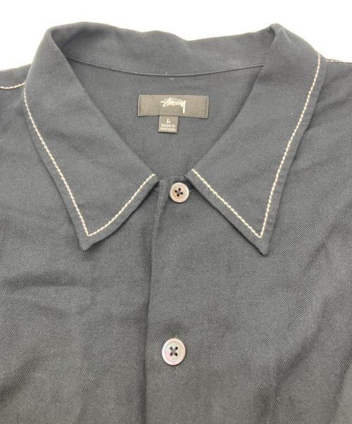 stussy（ステューシー）stussy (ステューシー) Contrast Pick Stitched　1110235 ネイビー サイズ:Lの古着・服飾アイテム