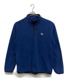 stussy（ステューシー）の古着「ハーフジップフリースジャケット」｜ネイビー