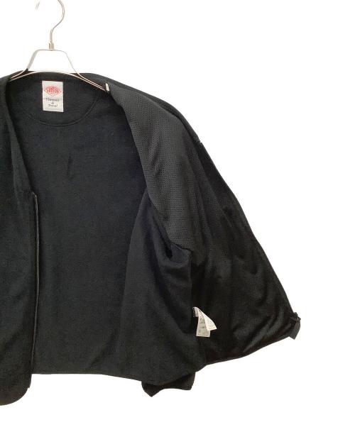 DANTON（ダントン）DANTON (ダントン) DT-A0361　ポーラテックフリース Vネックジャケット ブラック サイズ:Lの古着・服飾アイテム
