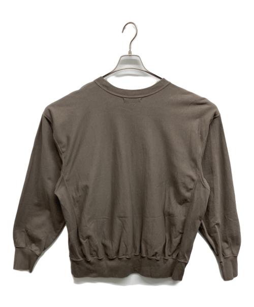 BLURHMS（ブラームス）blurhms (ブラームス) Light Sweat Crew-neck P O グレー サイズ:2の古着・服飾アイテム