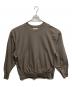 blurhms（ブラームス）の古着「Light Sweat Crew-neck P O」｜グレー