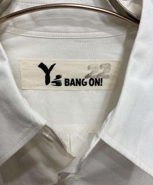 Y's BANG ON!（ワイズバングオン！）Y's BANG ON! (ワイズバングオン！) No.22 ブロードシャツ ホワイト サイズ:2の古着・服飾アイテム