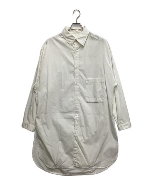 Yohji Yamamoto pour homme（ヨウジヤマモト プールオム）Yohji Yamamoto pour homme (ヨウジヤマモト プールオム) ビックブラウス ホワイト サイズ:2の古着・服飾アイテム