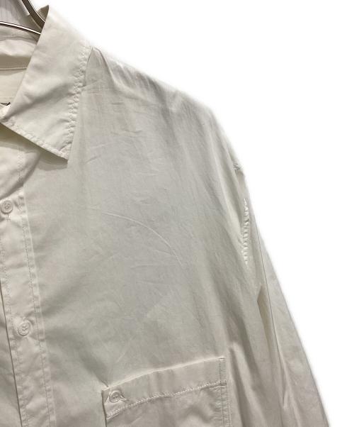 Yohji Yamamoto pour homme（ヨウジヤマモト プールオム）Yohji Yamamoto pour homme (ヨウジヤマモト プールオム) ビックブラウス ホワイト サイズ:2の古着・服飾アイテム