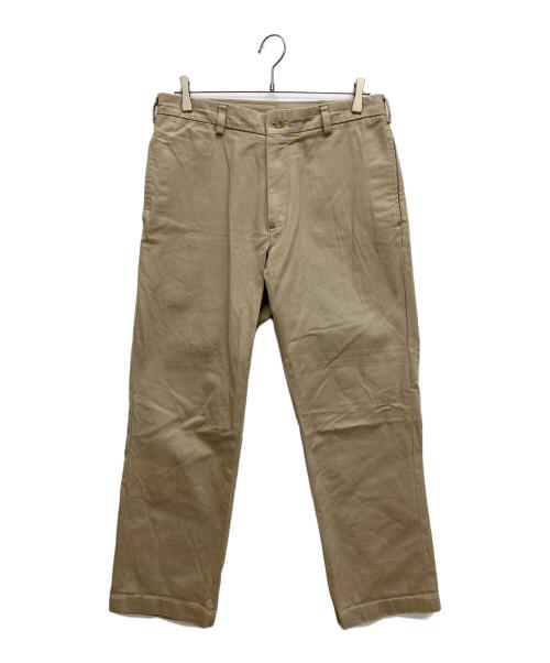 BARRY BRICKEN（バリーブリッケン）BARRY BRICKEN (バリーブリッケン) CHINO PANTS　チノパンツ ブラウン サイズ:32の古着・服飾アイテム