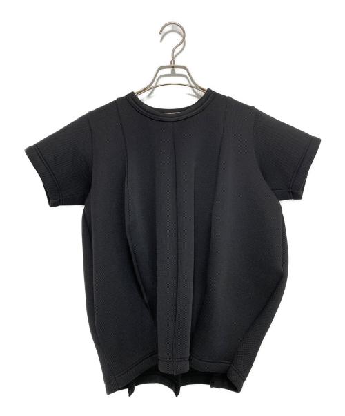 COMME des GARCONS（コムデギャルソン）COMME des GARCONS (コムデギャルソン) 変形メッシュカットソー ブラック サイズ:XSの古着・服飾アイテム
