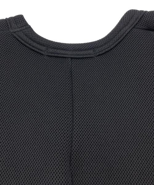 COMME des GARCONS（コムデギャルソン）COMME des GARCONS (コムデギャルソン) 変形メッシュカットソー ブラック サイズ:XSの古着・服飾アイテム