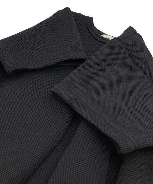 COMME des GARCONS（コムデギャルソン）COMME des GARCONS (コムデギャルソン) 変形メッシュカットソー ブラック サイズ:XSの古着・服飾アイテム