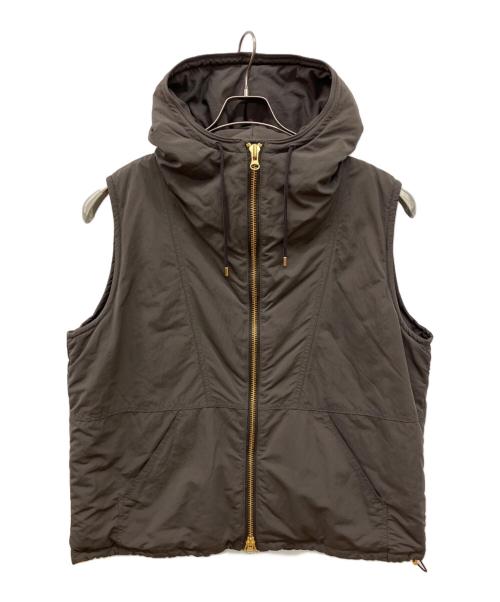 REMI RELIEF（レミレリーフ）REMI RELIEF (レミレリーフ) 中綿ベスト ブラウン サイズ:FREEの古着・服飾アイテム