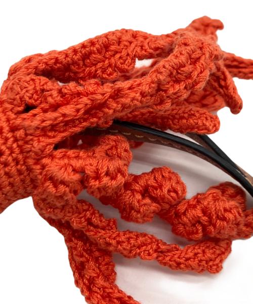 LOEWE（ロエベ）LOEWE (ロエベ) オクトパスチャーム オレンジの古着・服飾アイテム